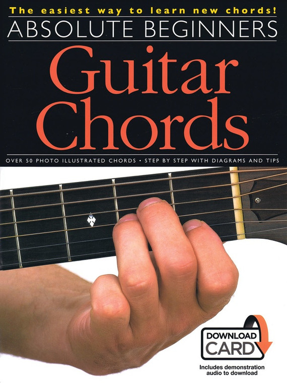 Absolute Beginners Guitar Chords Bk/Download Card