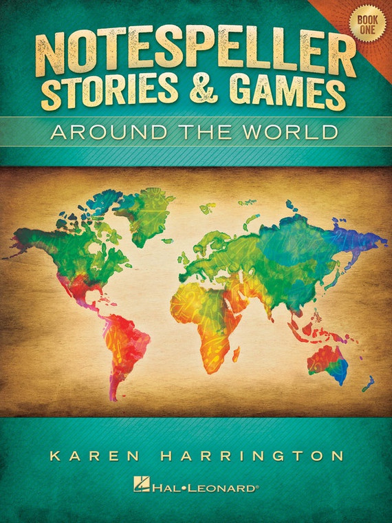 Hal Leonard Notespeller Stories & Games Book 1 Around The World