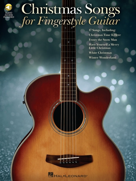 Hal Leonard Christmas Songs For Fingerstyle Guitar Tab Bk/Ola