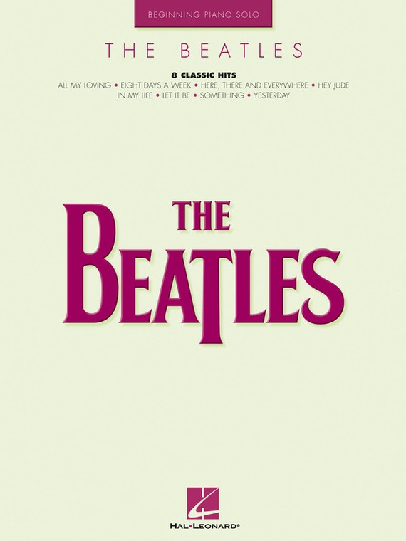 Hal Leonard The Beatles Beginning Piano Solo