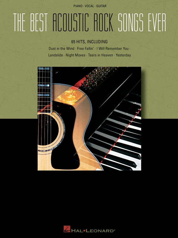 Hal Leonard The Best Acoustic Rock Songs Ever