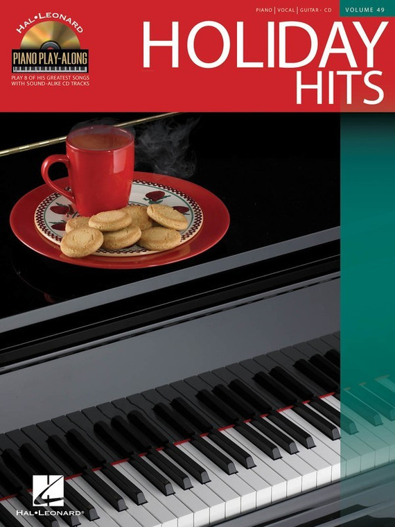 Hal Leonard Holiday Hits Piano Play Along Volume 49