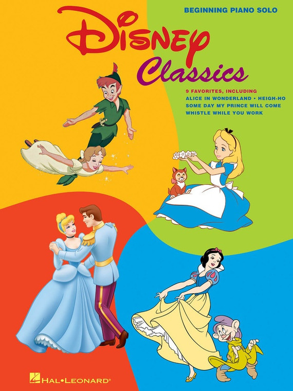 Hal Leonard Disney Classics Beginning Piano Solos