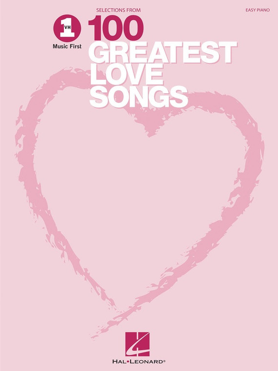 Hal Leonard Vh1's 100 Greatest Love Songs Easy Piano