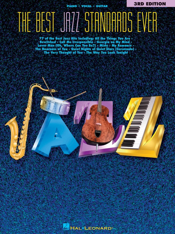 Hal Leonard Best Jazz Standards Ever Pvg 3 Rd Ed