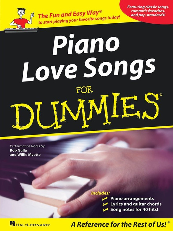 Hal Leonard Piano Love Songs For Dummies