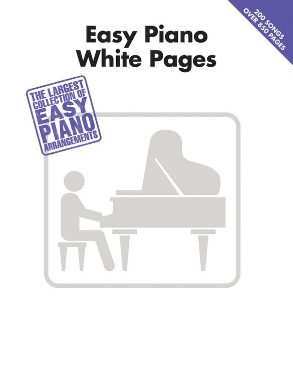 Hal Leonard Easy Piano White Pages The Largest Collection Of Easy Piano Arrangements