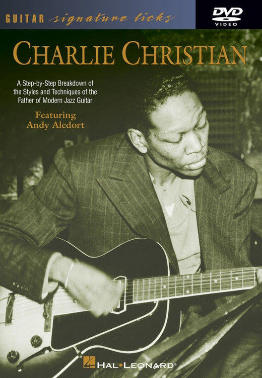 Hal Leonard Charlie Christian Guitar Signature Licks Dvd