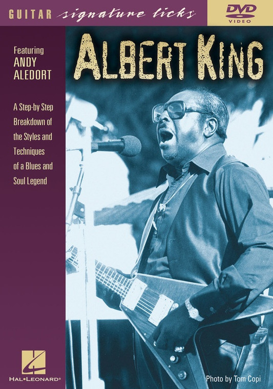 Hal Leonard Albert King Guitar Signature Licks Dvd
