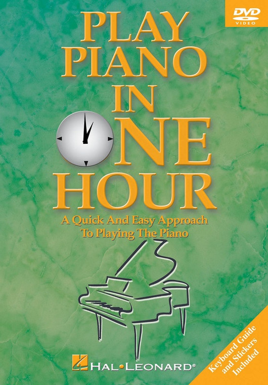 Hal Leonard Play Piano In One Hour A Quick & Easy Approach To Playing The Piano