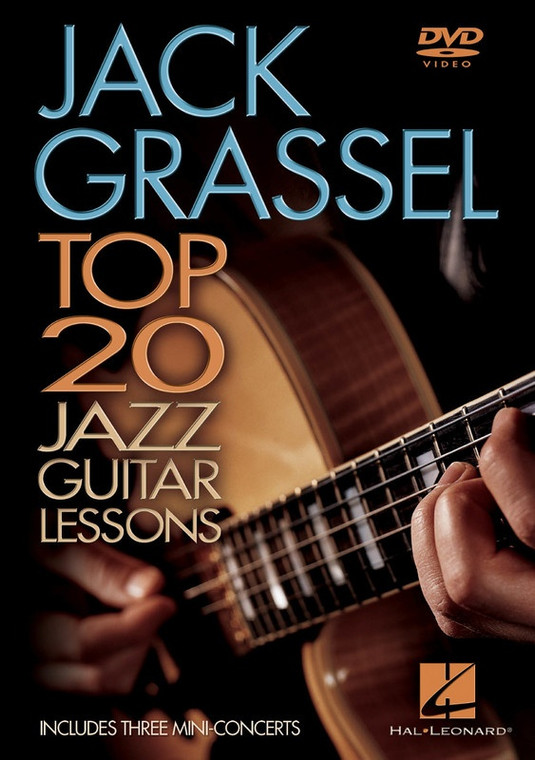 Hal Leonard Jack Grassel 20 Top Jazz Guitar Lessons