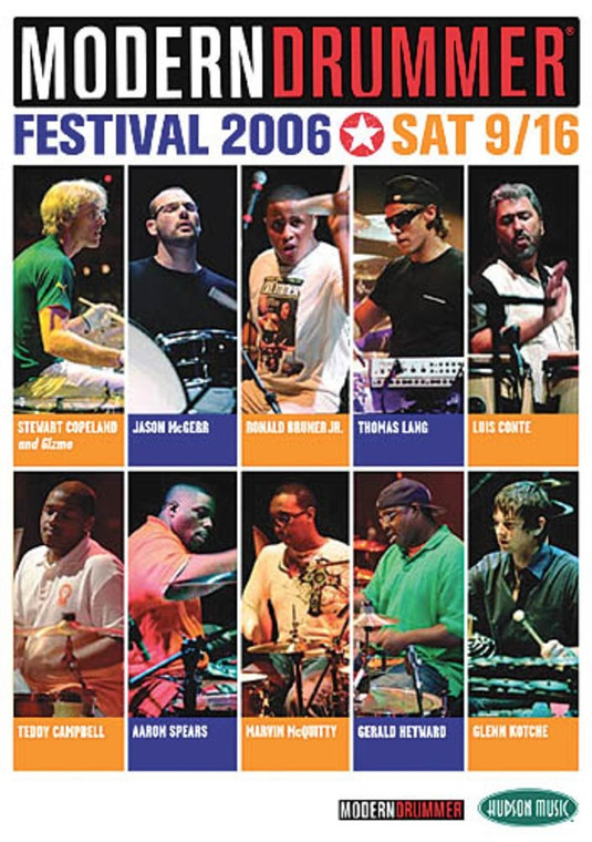 Modern Drummer Festival 2006 2 Dvd Set Saturday