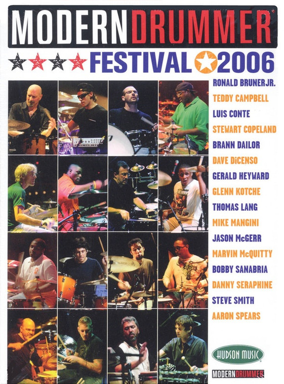 Modern Drummer Festival 2006 4 Dvd Set Sat & Sun