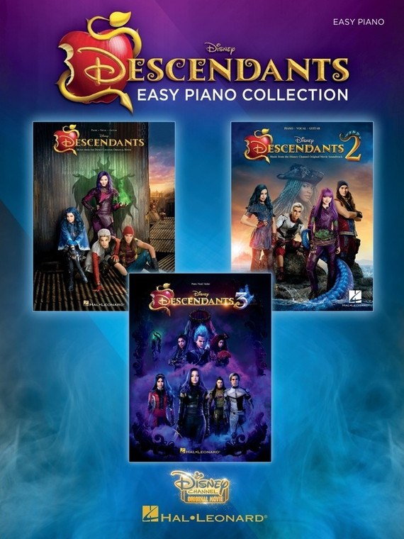 Hal Leonard The Descendants Easy Piano Collection Music From The Trilogy Of Disney Channel Motion Picture