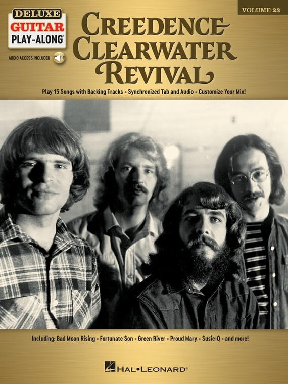 Hal Leonard Creedence Clearwater Revival Guitar Playalong V23 Bk/Ola