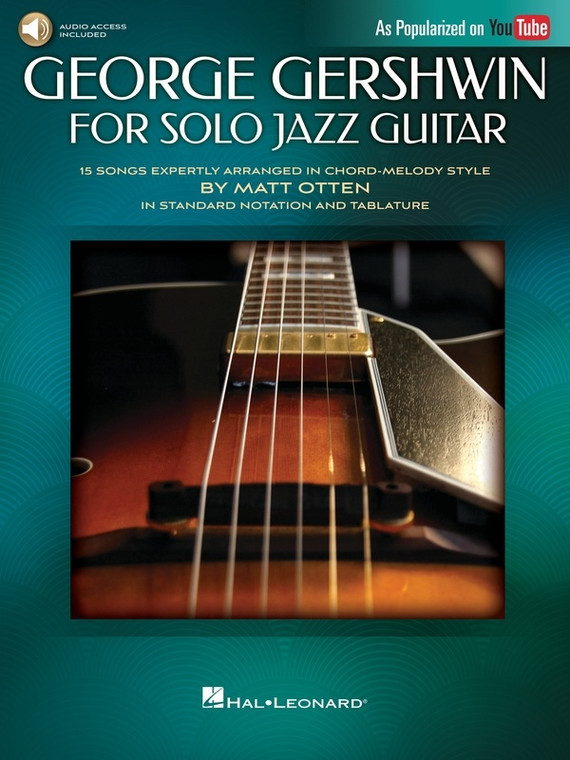 Hal Leonard George Gershwin For Solo Jazz Guitar Bk/Ola