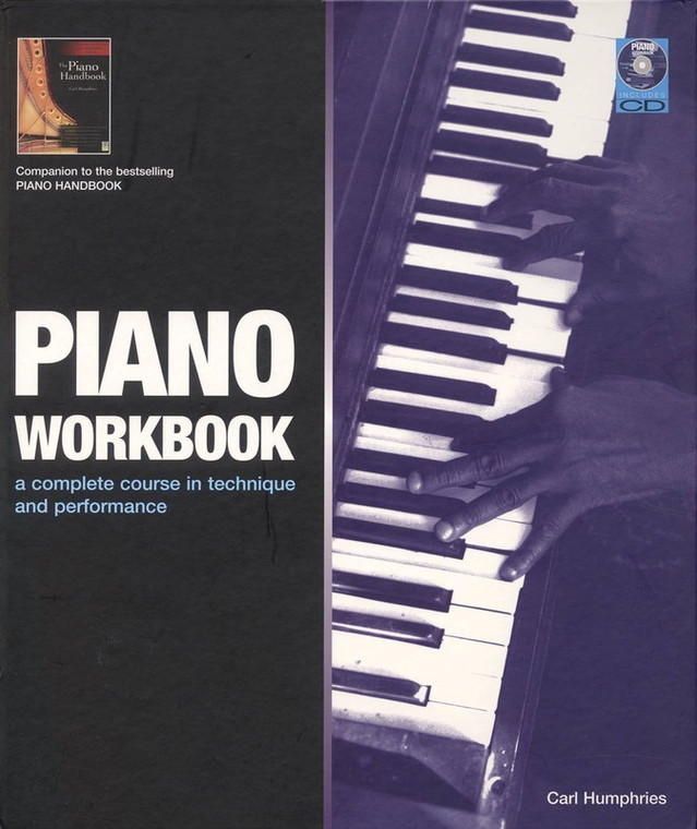 Hal Leonard Piano Workbook Book/Cd Hardcover Spiral