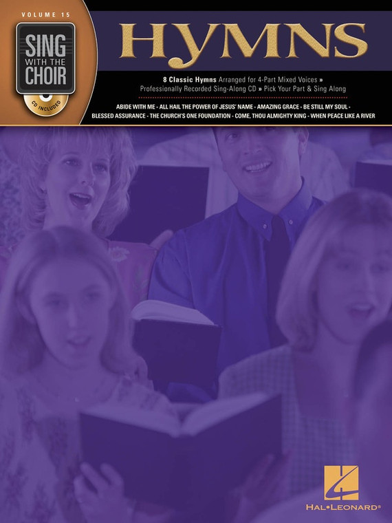 Hal Leonard Hymns Sing With The Choir Bk/Cd V15