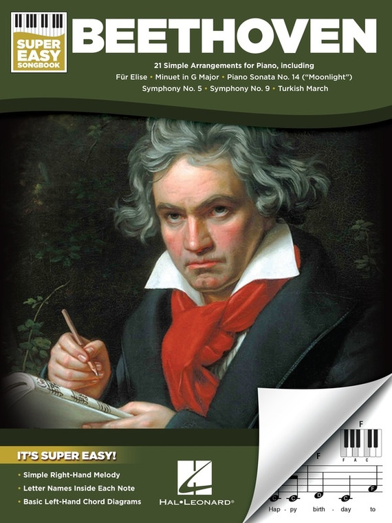 Hal Leonard Beethoven Super Easy Songbook