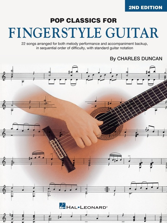 Hal Leonard Pop Classics For Fingerstyle Guitar 2 Nd Edition