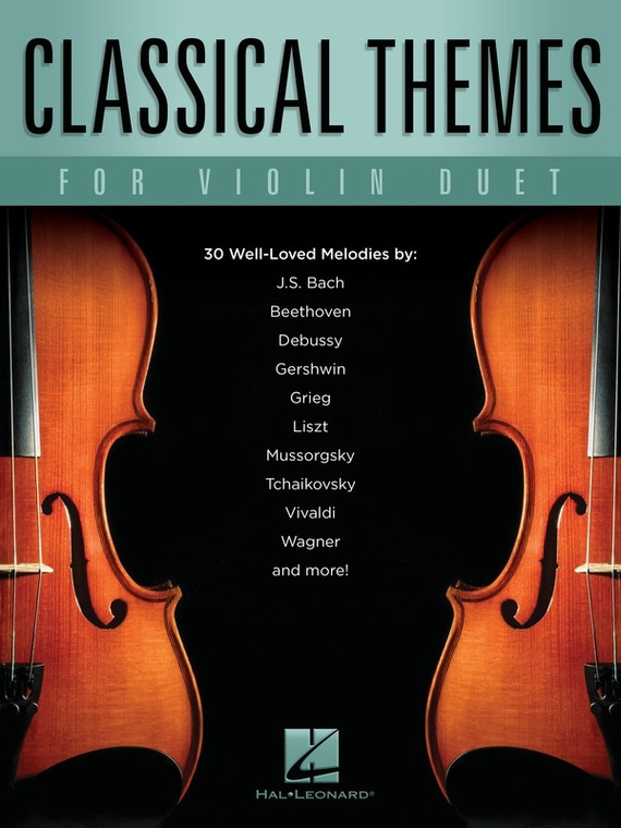 Hal Leonard Classical Themes For Violin Duet