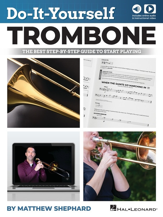 Hal Leonard Do It Yourself Trombone Bk/Olm