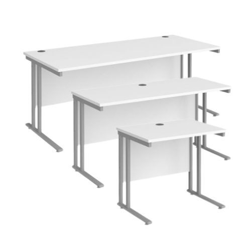 Straight Desks By Size