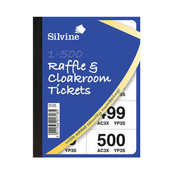 Cloakroom, Admission & Raffle Tickets