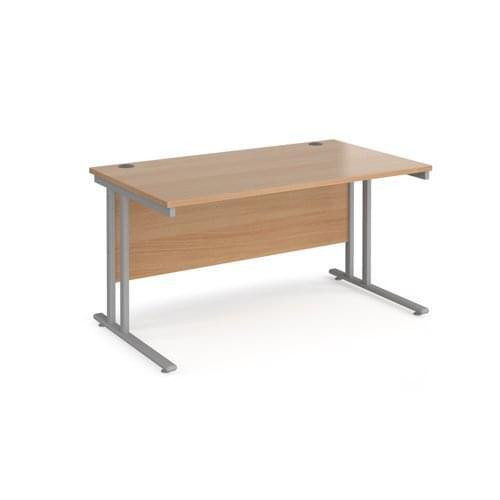 Beech Straight Desks