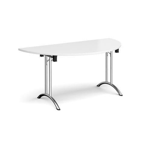 Semi-Circular Folding Tables