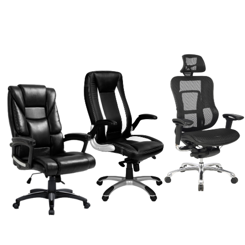 Executive Chairs by Arm Type