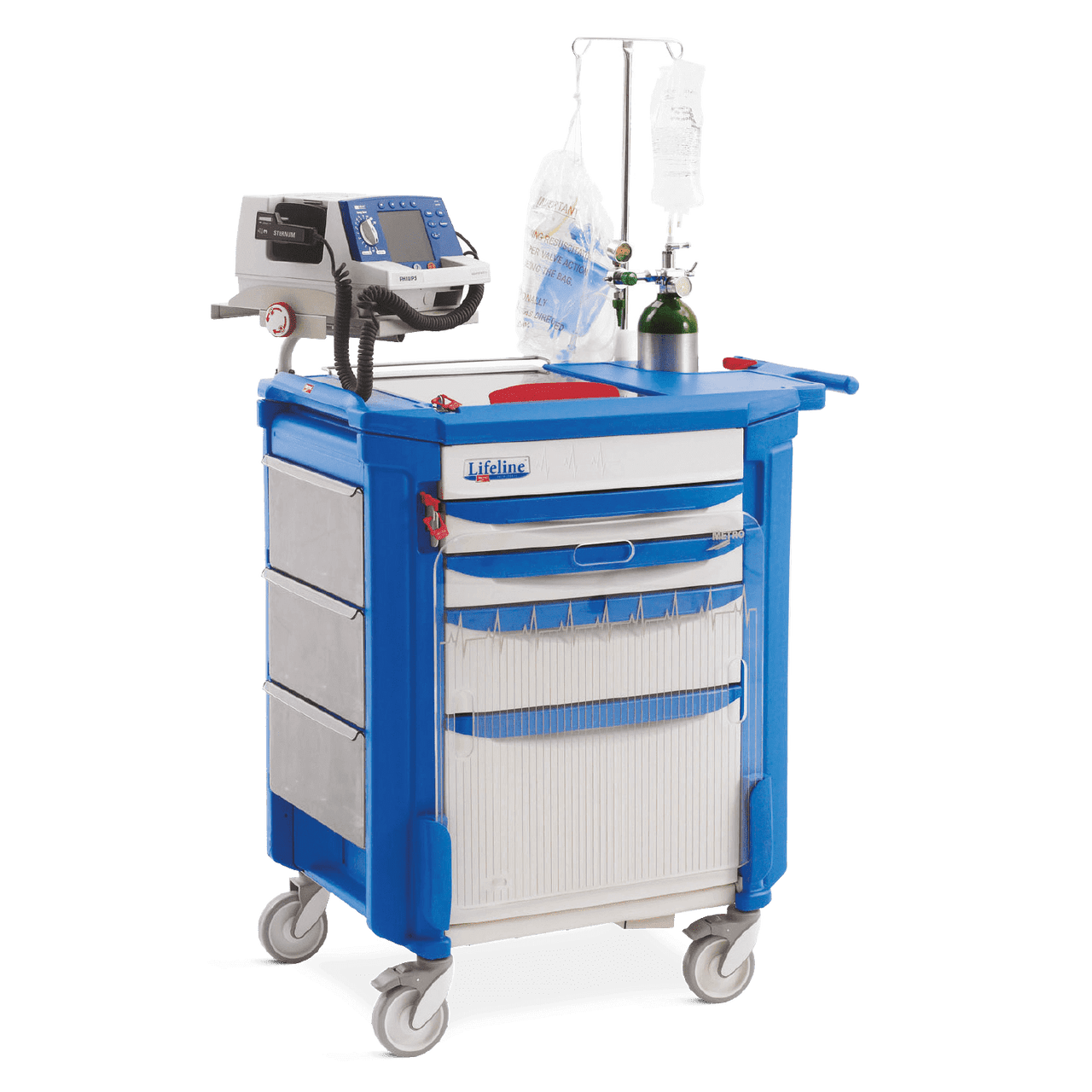 Resuscitation Carts - Polymer, Metro Lifeline™