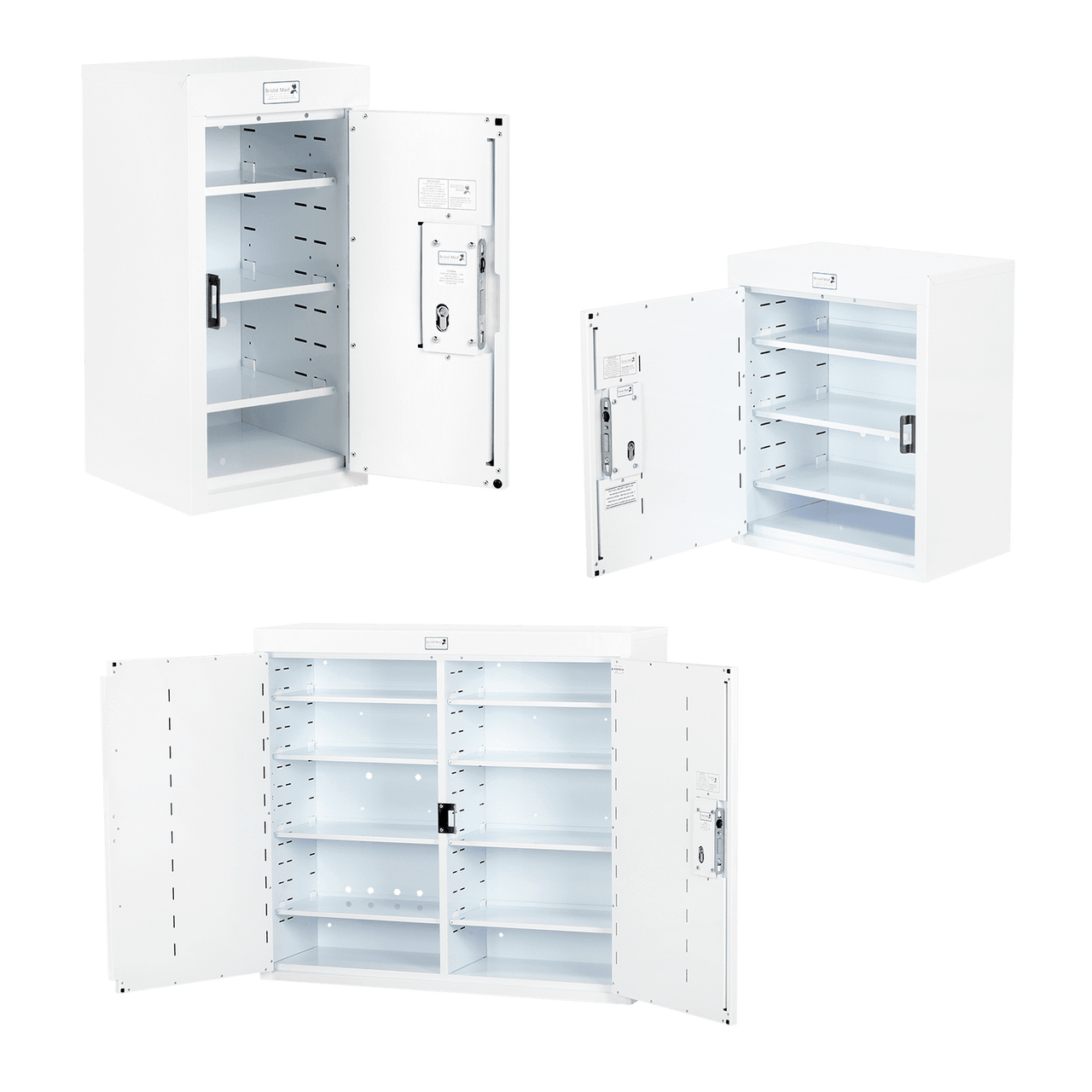 Drug & Medicine Cabinets - Deep Shelves