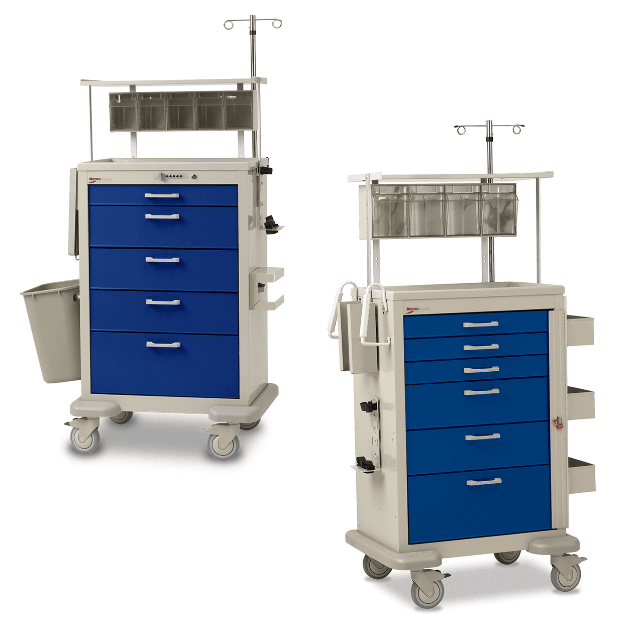 Procedure Carts - Polymer, Metro Basix™