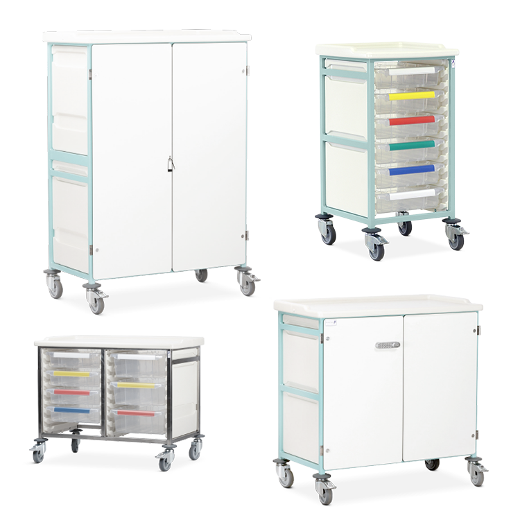 Caretray Trolleys & Racks