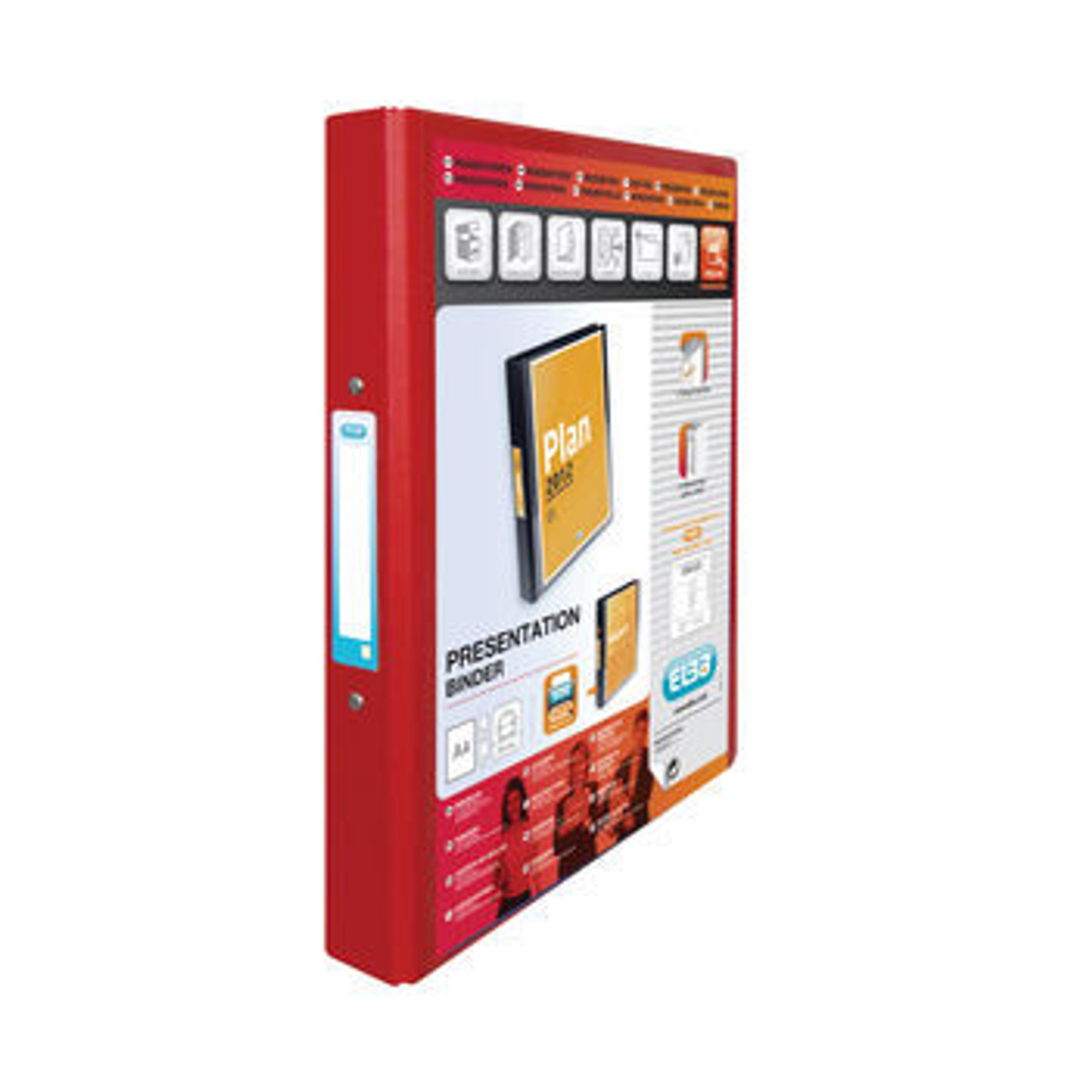 A4 25mm 2 Ring Presentation Binders
