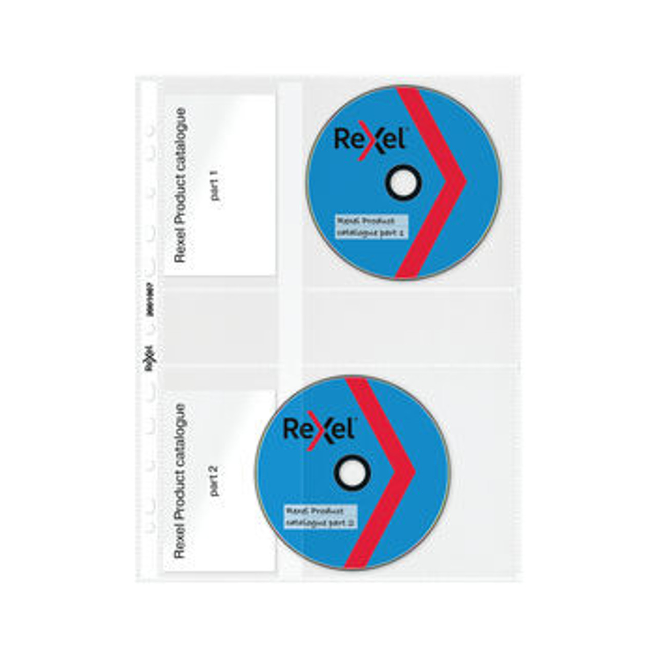 CD & DVD Punched Pockets