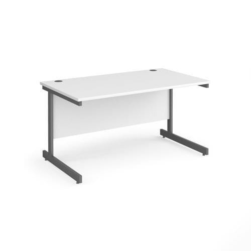 Cantilever Straight Desks
