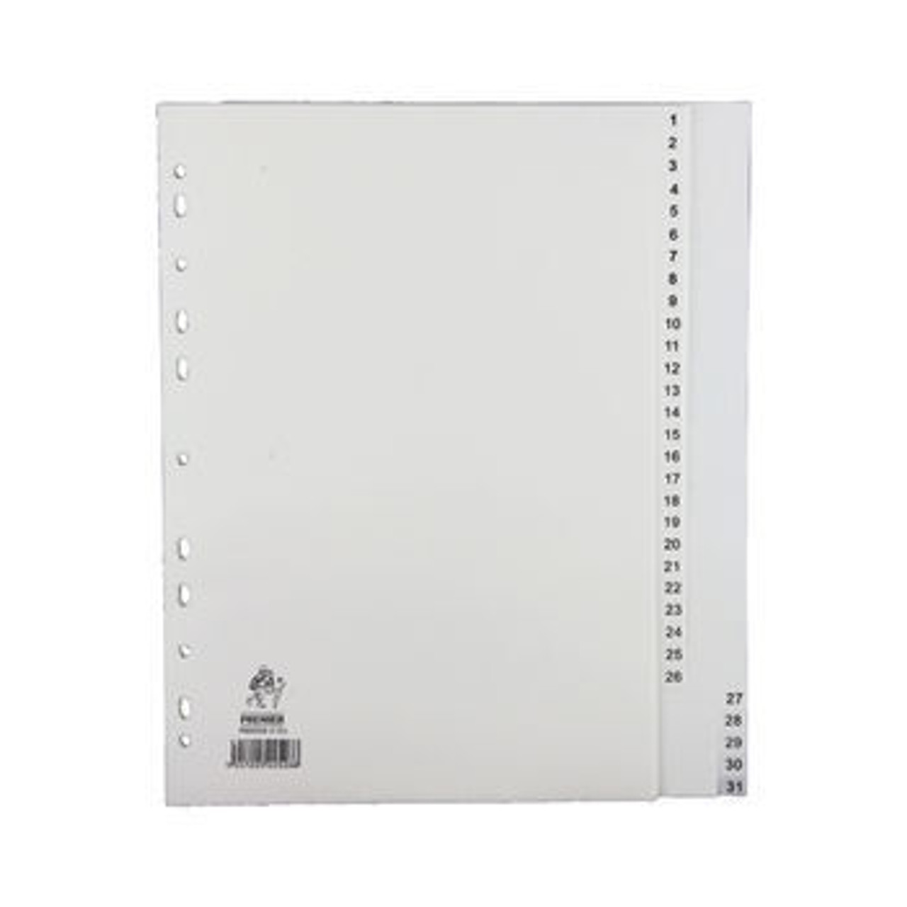 1 - 31 A4 Dividers