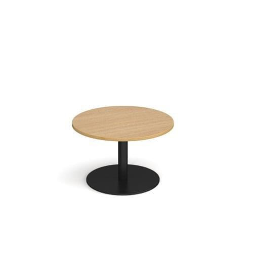 Coffee Tables: Circular Pillar Leg