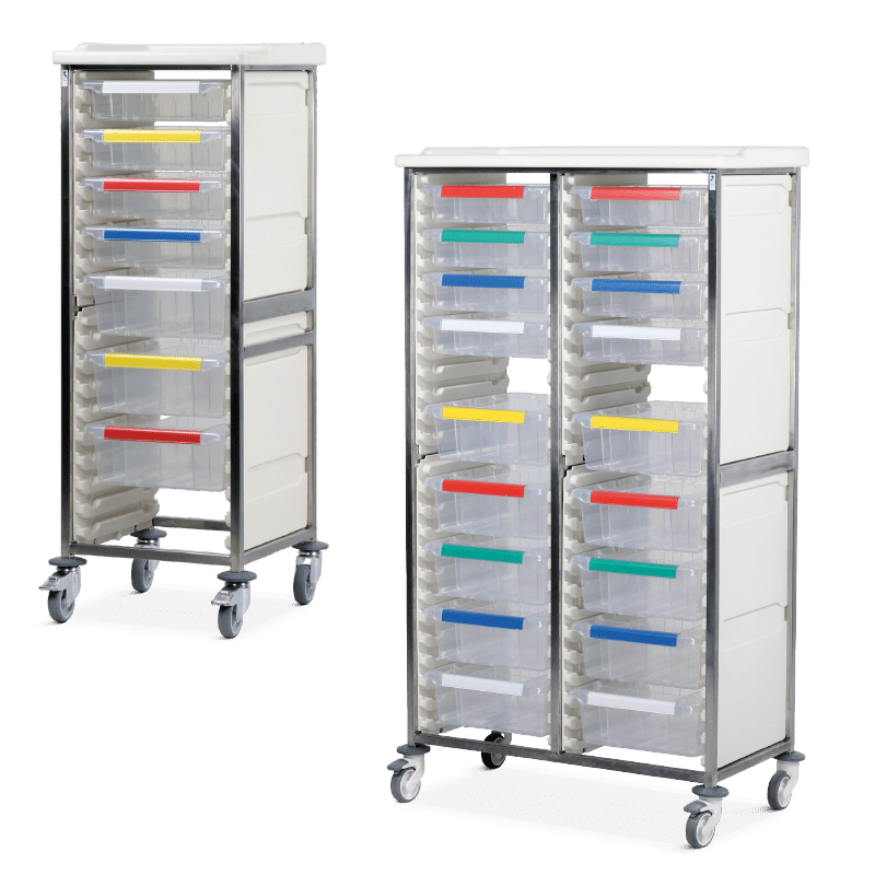 Stainless Steel, Mobile Racks