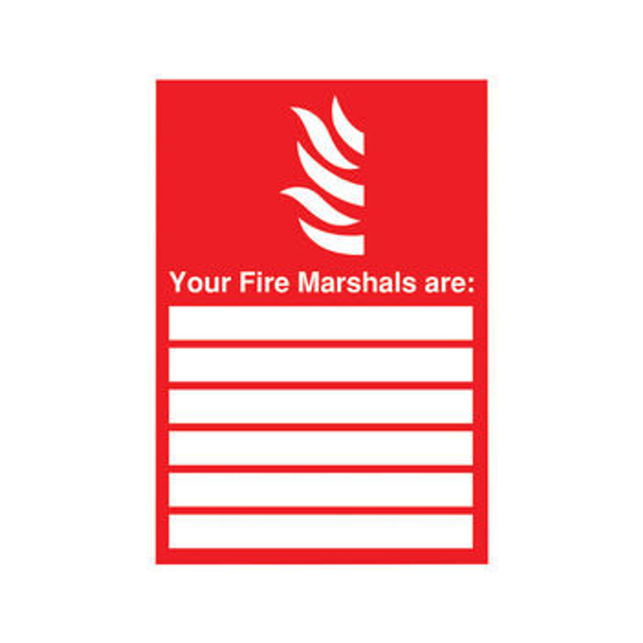 Fire Action Signs