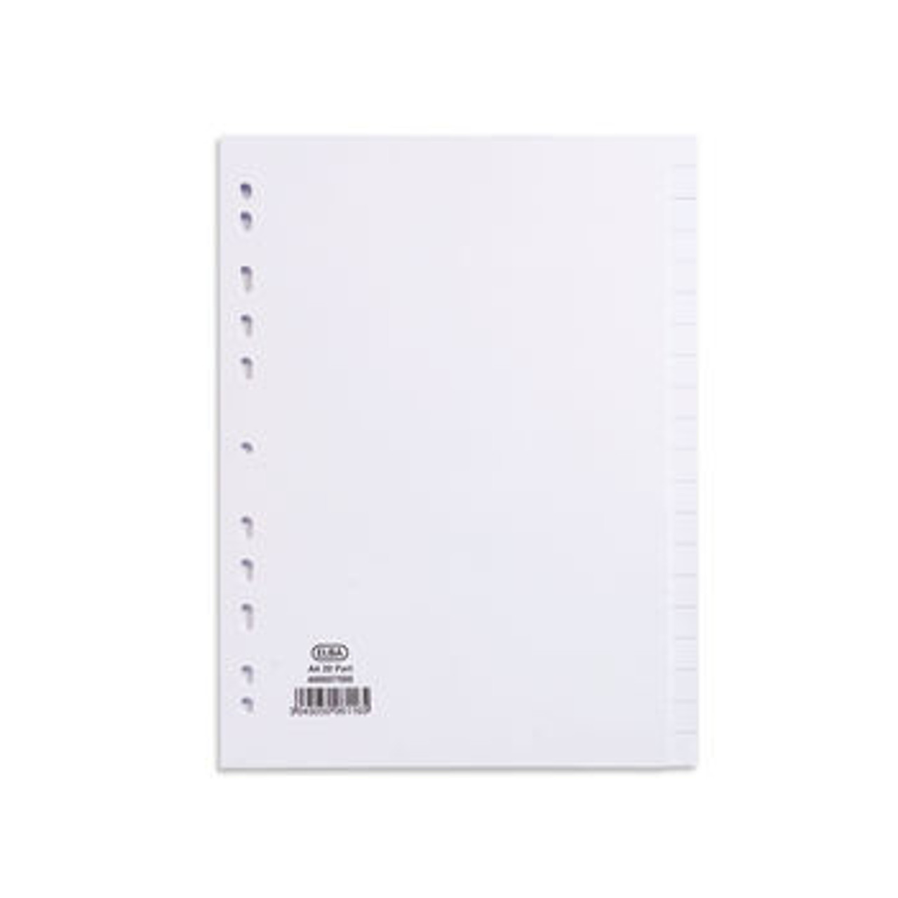 20 Part A4 Dividers