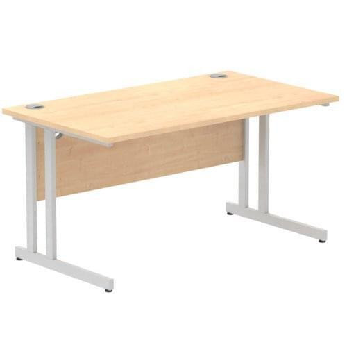 Maple Straight Desks