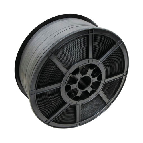 Medium Duty Polypropylene Strapping 12mmx0.75mmx1200m Black TENSO1275BK