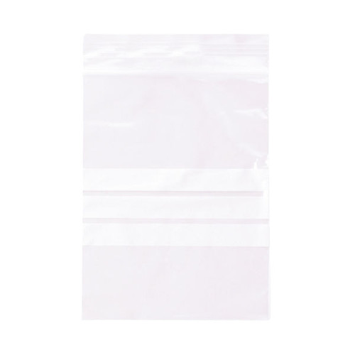 Write-On Minigrip Re-sealable Bag 89x114mm Clear (Pack of 1000) 11917