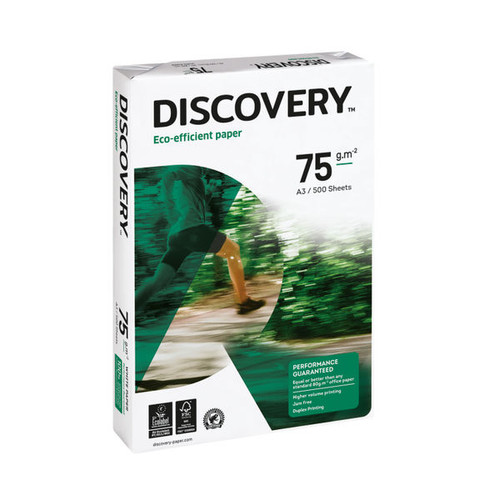 Discovery A3 White Paper 75gsm (500 Pack) 59911