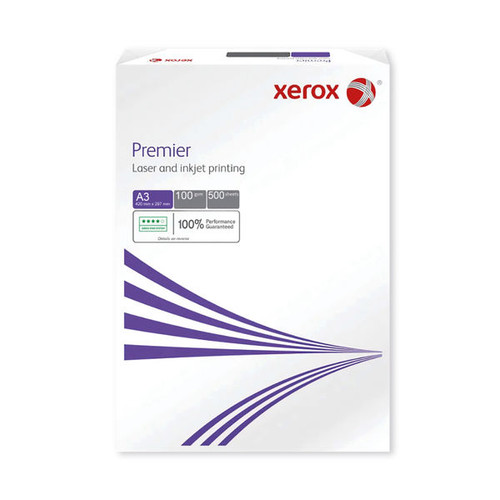 Xerox Premier Copier A3 100gsm White (Pack of 500) 62305