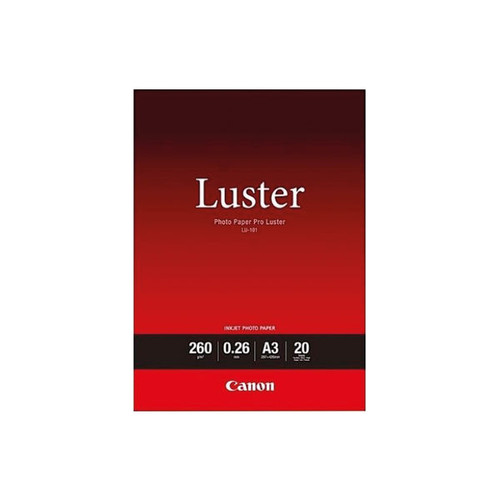 Canon Pro Luster A3 Photo Paper (Pack of 20) 6211B007