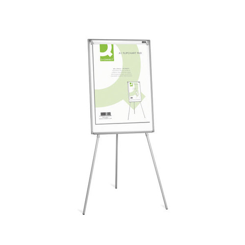 Q-Connect Plain Flipchart Pad A1 40 Sheet (5 Pack) KF37002